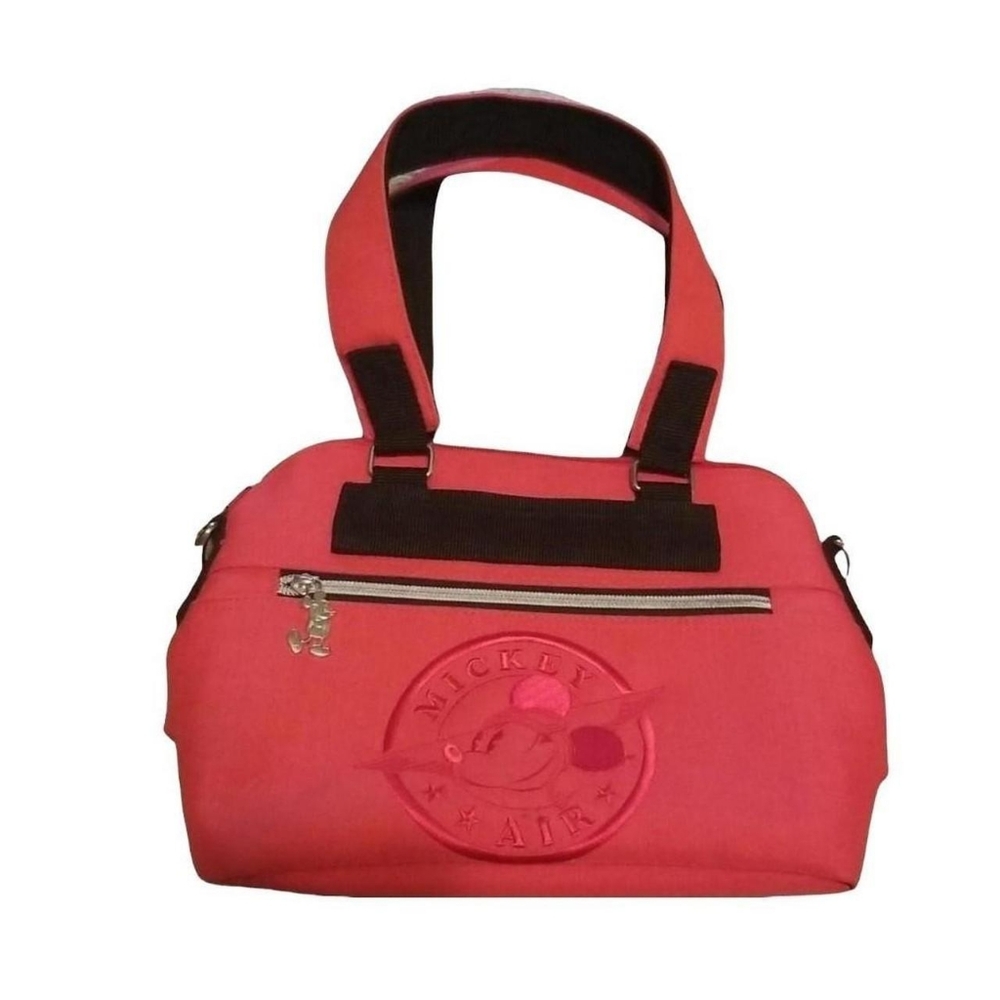 Vintage Y2K Disney Mickey Air Red Mini Duffle Purse